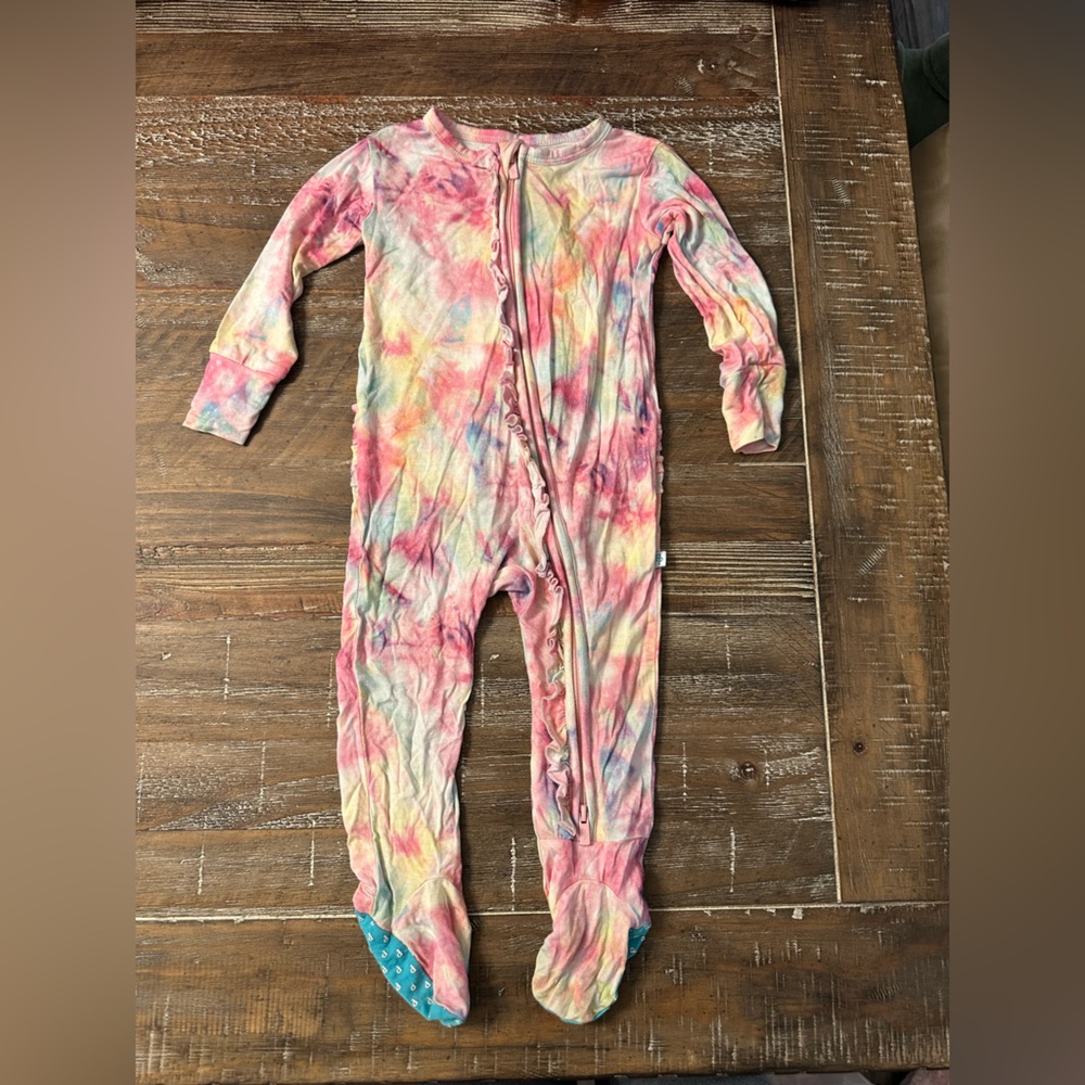 Posh Peanut Tie-Dye Kids zippie